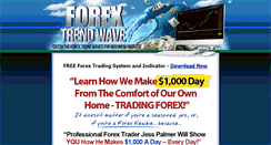 Desktop Screenshot of forextrendwave.com